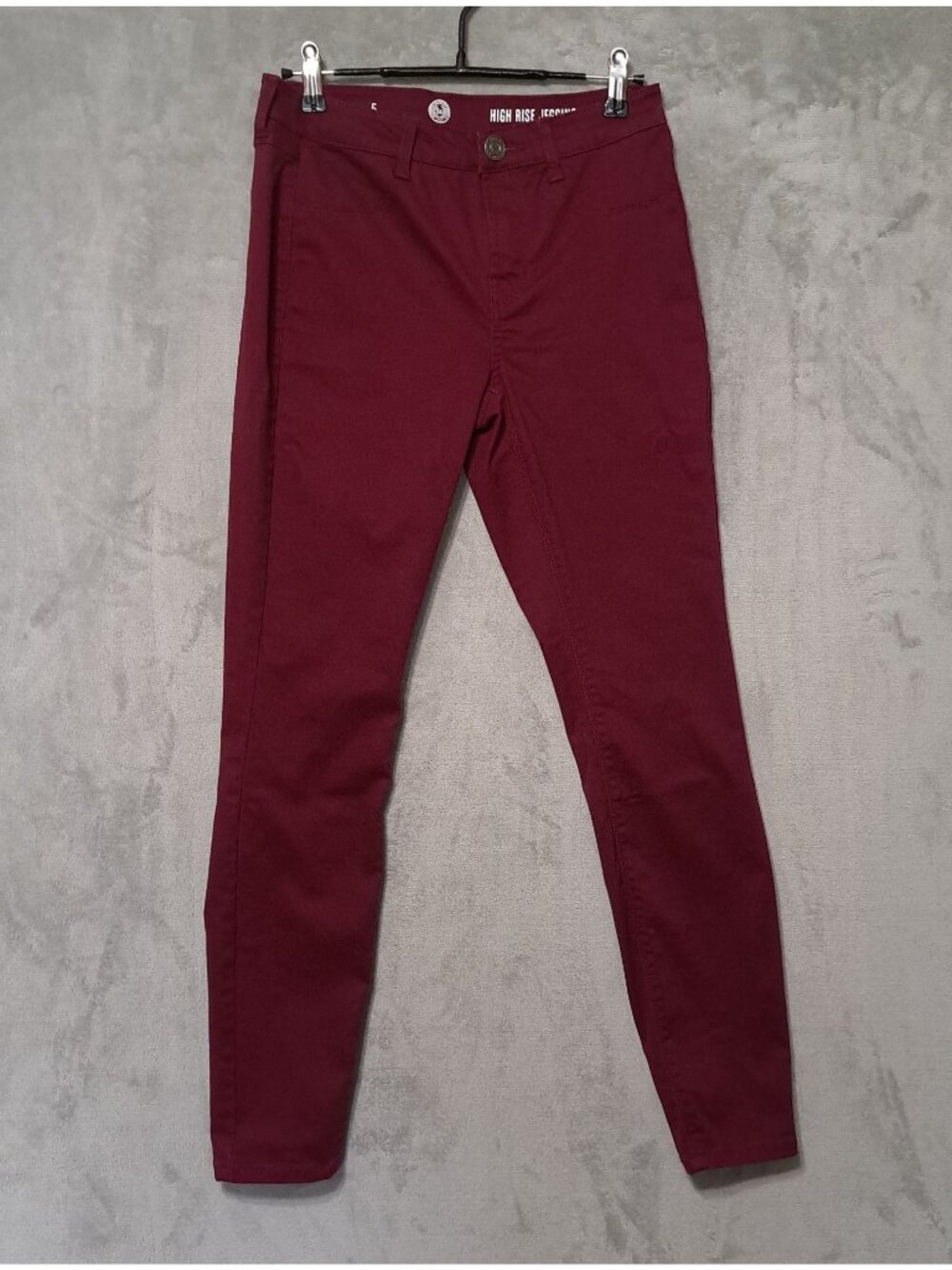 SO Authentic Size 5 High Rise Jeggings Pink Skinny Casual Stretch Comfortable